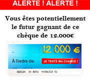 Gagnez 12.000 euros