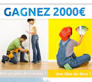 Gagnez 2000 euros de bricolage