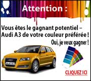 Gagnez une Audi A3