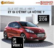 Gagnez une Peugeot 208